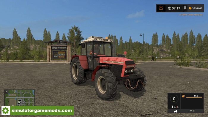 FS17 – Zetor 16245 Tractor V5.0