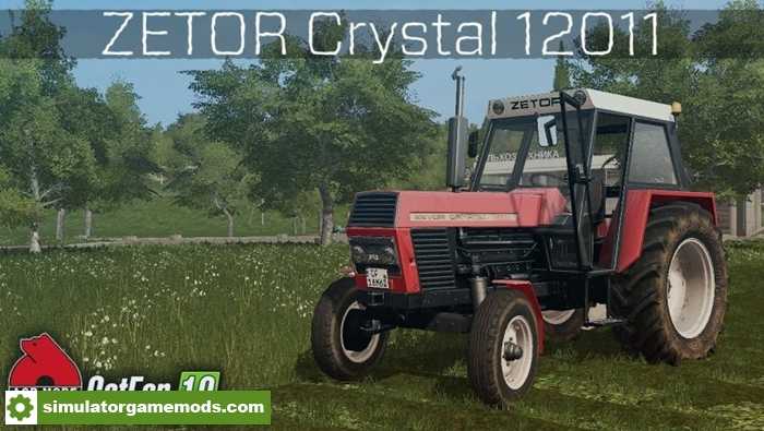 FS17 – Zetor Crystal 12011 Tractor V2