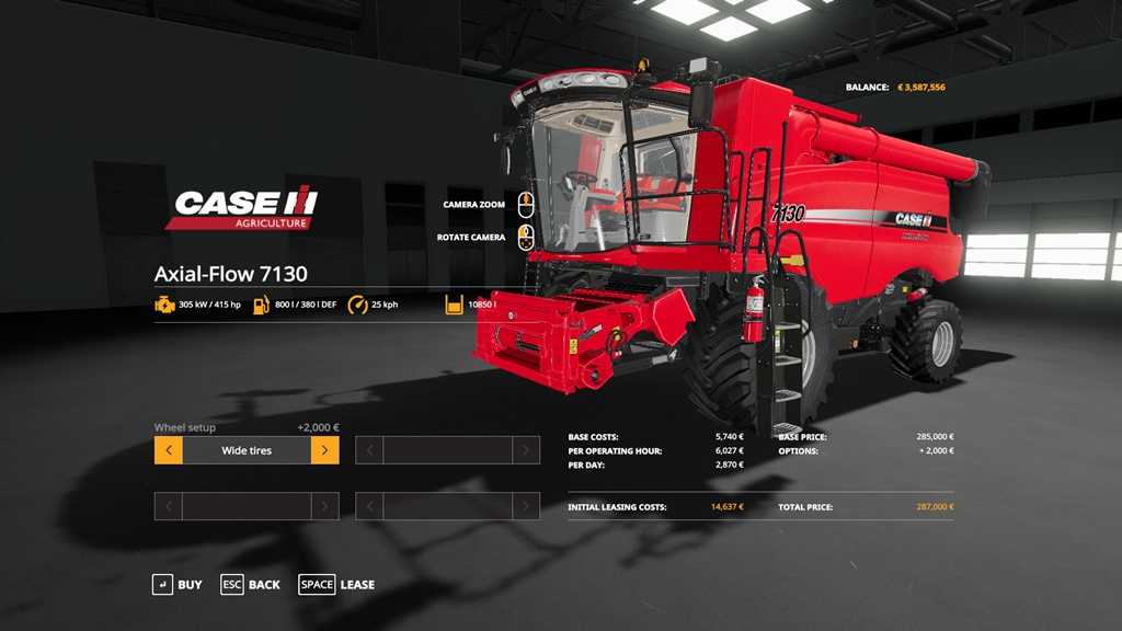 FS19 – Case Ih 7130 Us/cdn V1