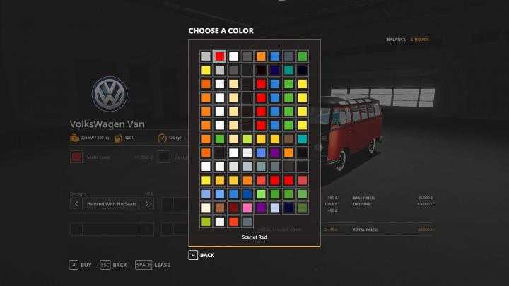 FS19 – Hippy Volkswagen Van V1.1