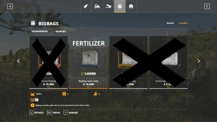 FS19 – 10K Capacity Bigbag Fertilizer V1