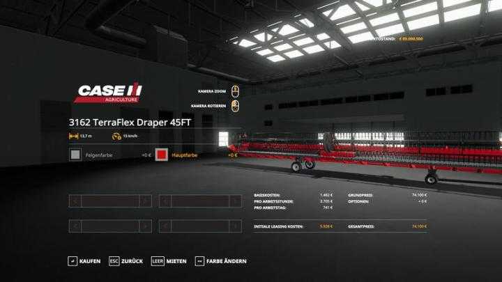 FS19 – 13.7M Cutting Unit V1.1