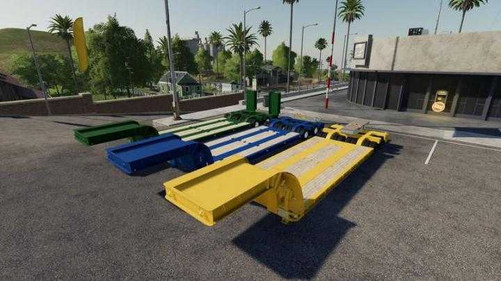 FS19 – 16Wheels Lowdeck Trailer V1.2.2