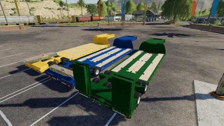 FS19 – 16Wheels Lowdeck Trailer V1.2.2