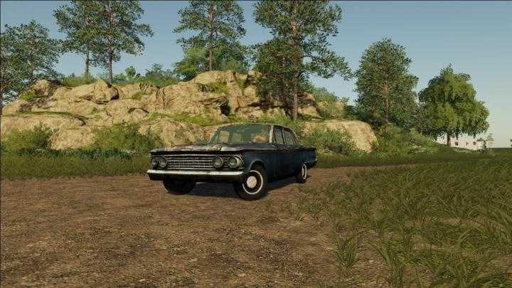 FS19 – 1962 Patina Princess – Drivable Rusty Car 2 V1