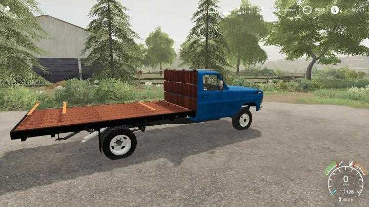 FS19 – 1970 Ford F350 Flatbed Wip V1