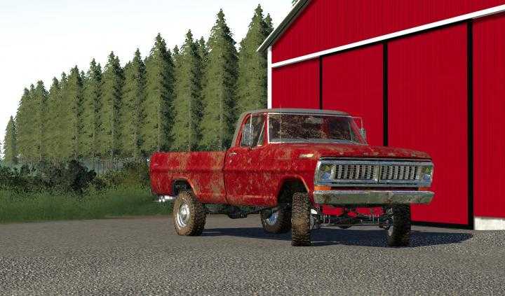 FS19 – 1972 Ford F100 Bumpside V1