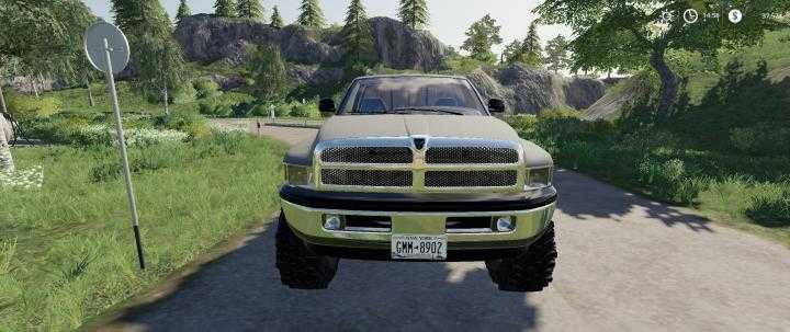 FS19 – 1996 Ram 1500 Single Cab Short Bed V1