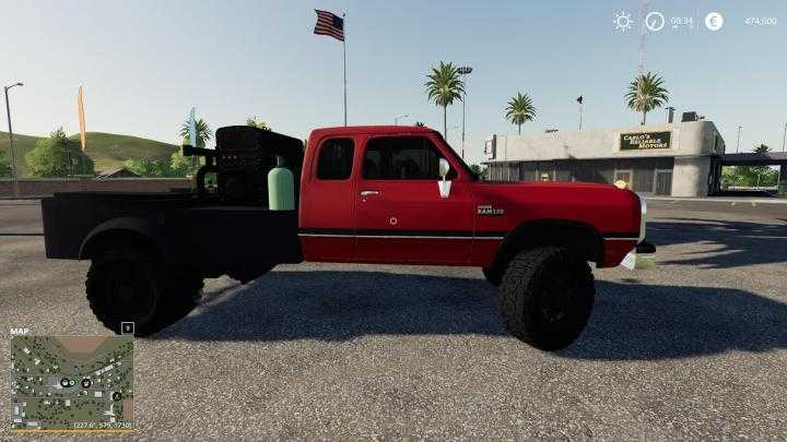 FS19 – 1St Gen Cummins Welding Bed V2