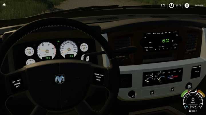 2008 Ram 3500 Mega Cab V1.0 FS19