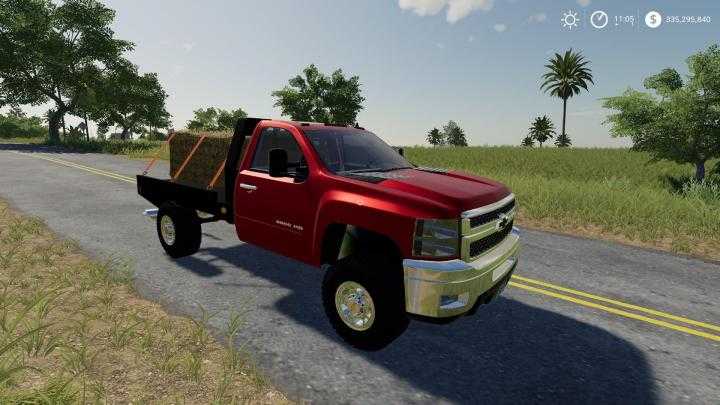 FS19 – 2010 Silverado 2500Hd Flatbed V1