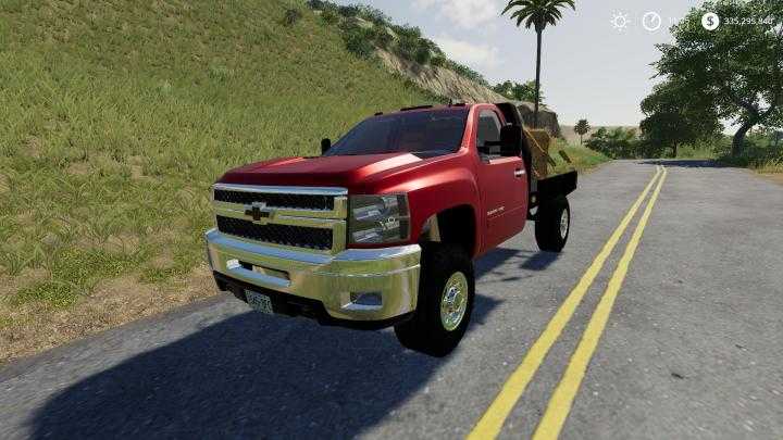 FS19 – 2010 Silverado 2500Hd Flatbed V1