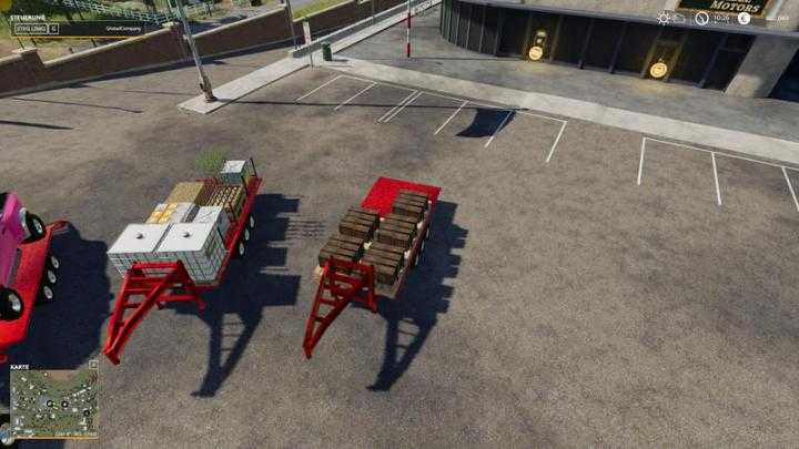 FS19 – 2014 Pickup With Semi-Trailer And Autoload V1.9