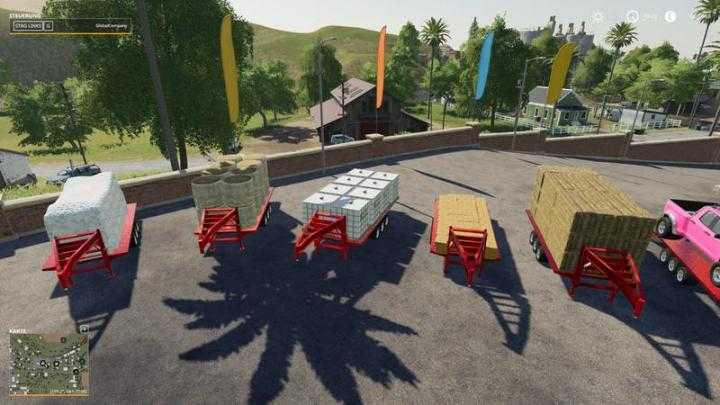 FS19 – 2014 Pickup With Semi-Trailer And Autoload V1.9