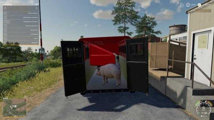 FS19 – 2014 Pickup With Semi-Trailer And Autoload V1.9