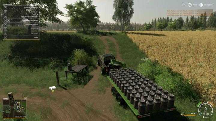 FS19 – 2014 Pickup With Semi-Trailer And Autoload V1.9