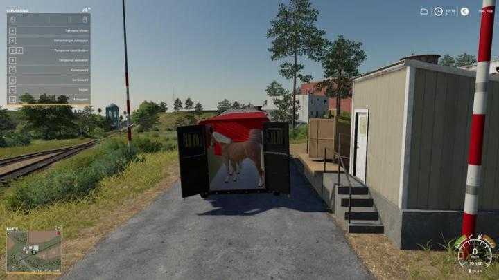 FS19 – 2014 Pickup With Semi-Trailer And Autoload V1.9