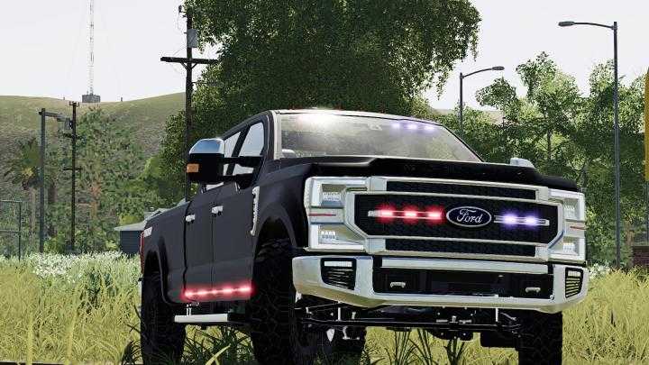 FS19 – 2020 Ford F-Series Slick Top Ghost V1