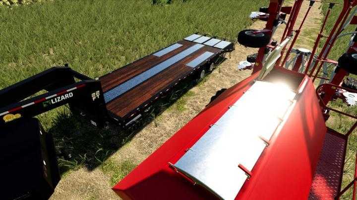 FS19 – 22Ft Gooseneck Baling Trailer V1