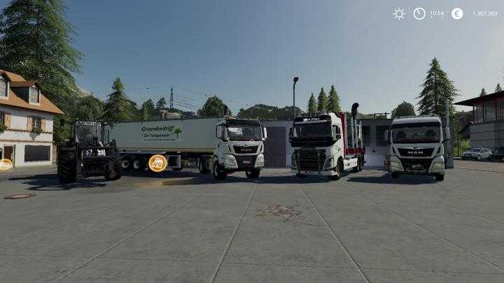 FS19 – 3 Axle Trailer Groenbedrijf V1.1