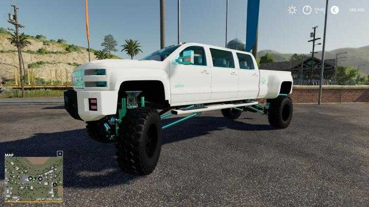 FS19 – 6 Door Chevy Silverado V1