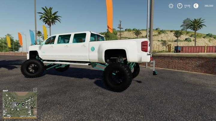 FS19 – 6 Door Chevy Silverado V1