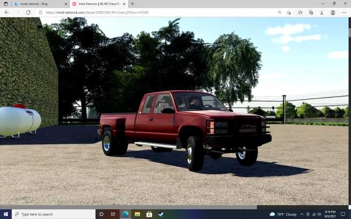 88-99 Gmc/Chevy K3500 V3.0 FS19