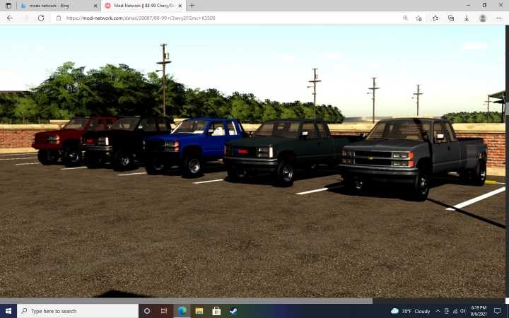 88-99 Gmc/Chevy K3500 V3.0 FS19