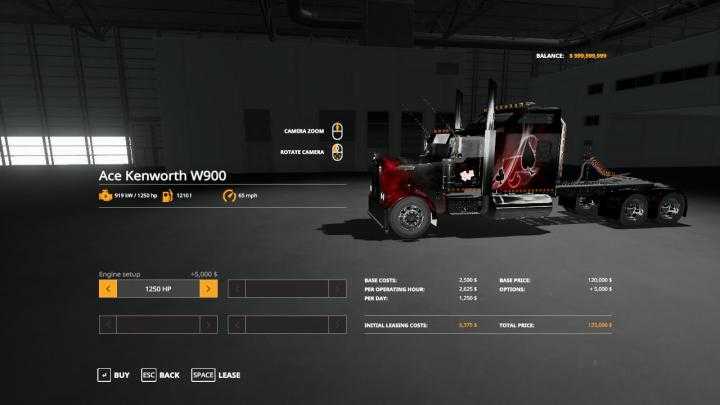 FS19 – Ace Kenworth Truck & Tippers Update V2