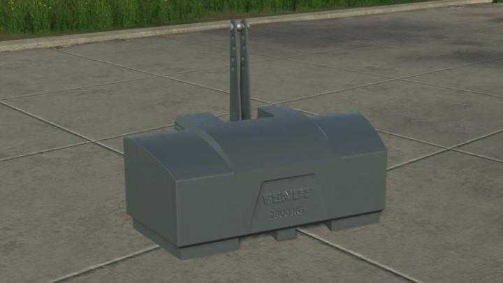 FS19 – Agco 2800Kg Weight V1