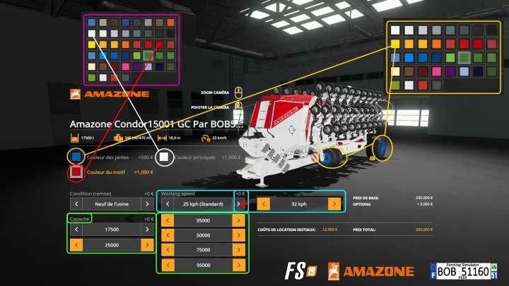 Condor Fs Amazone Condor Gc 15001 FS19 - Mody-FS.ru