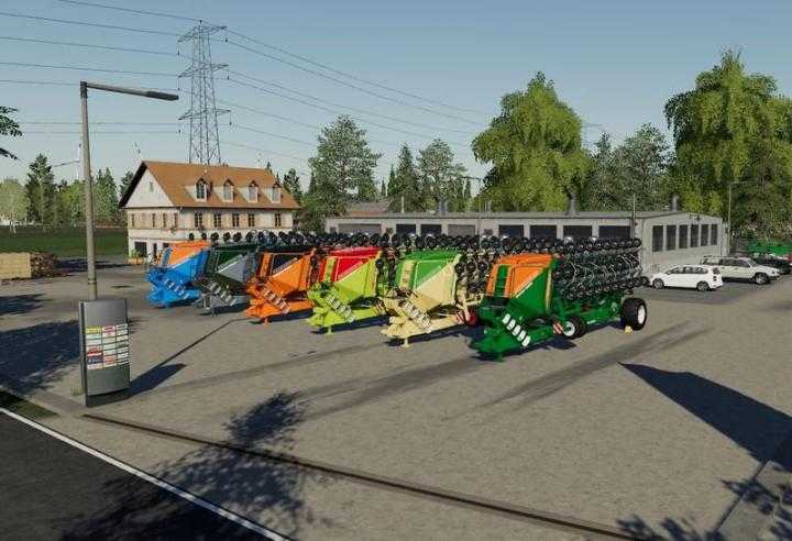 FS19 – Amazone Condor15001 Nf-Marsch Multifruit Multicolor V2.6