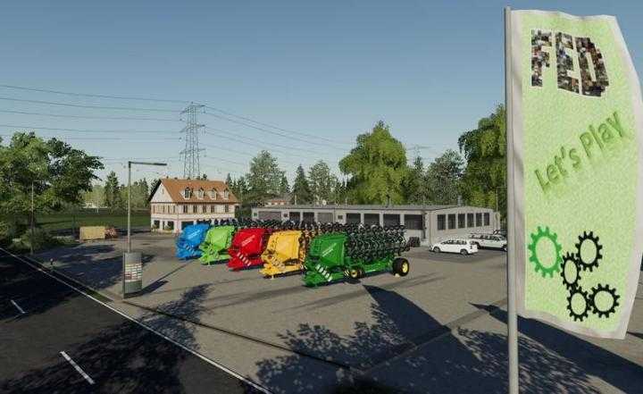 FS19 – Amazone Condor15001 Nf-Marsch Multifruit Multicolor V2.6