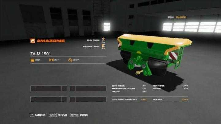 FS19 – Amazone Modpack V1