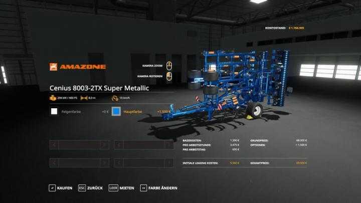 FS19 – Amazone Pack Metallicedit V1