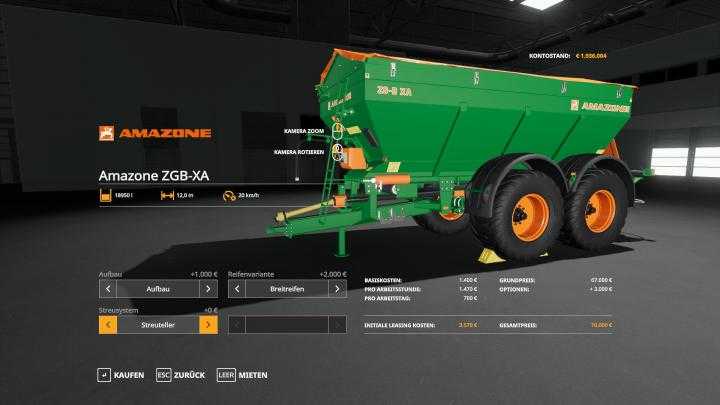 FS19 – Amazone Zgb-Xa V1