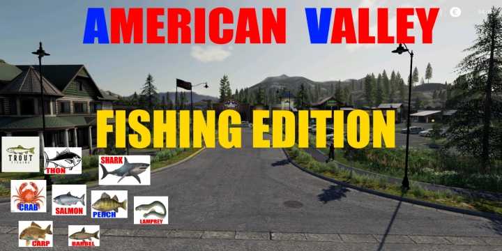 American Valley Fishing Edition V1.1 FS19