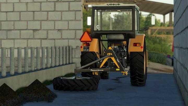 FS19 – Animal Broom V1.1