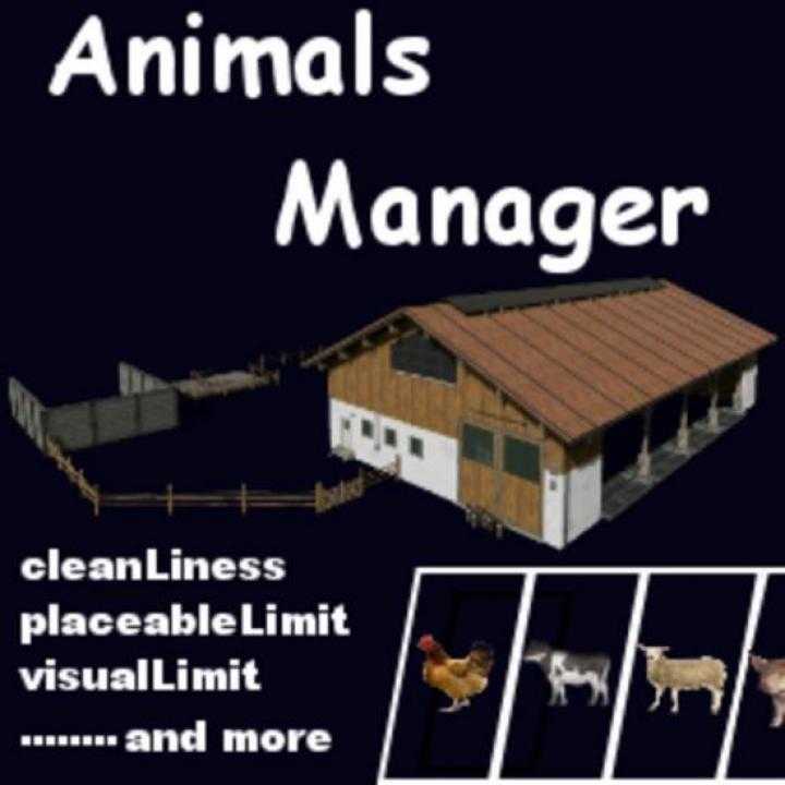 FS19 – Animalsmanager V0.5 Beta