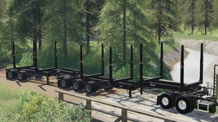 FS19 – Arctic Log Trailers V2