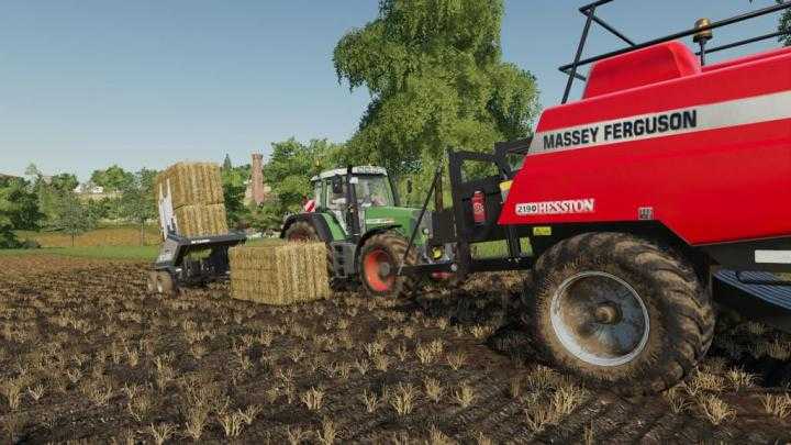 FS19 – Arcusin Forstack12 Big Bales V1