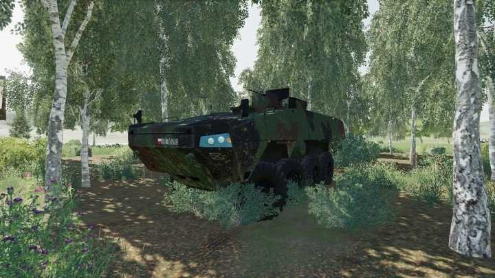 Artyleryjski Pojazd Dowodzenia Awd Rosomak V1.0 FS19