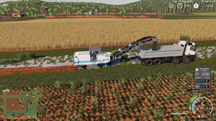 FS19 – Asphalt Milling V1