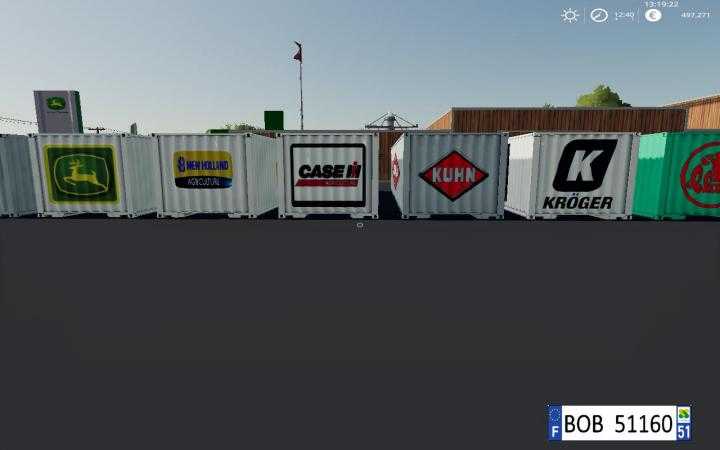 FS19 – Atc Container Pack Reworked V1.0.0.3