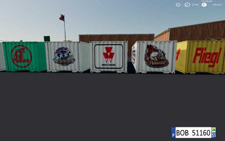 FS19 – Atc Container Pack Reworked V1.0.0.3