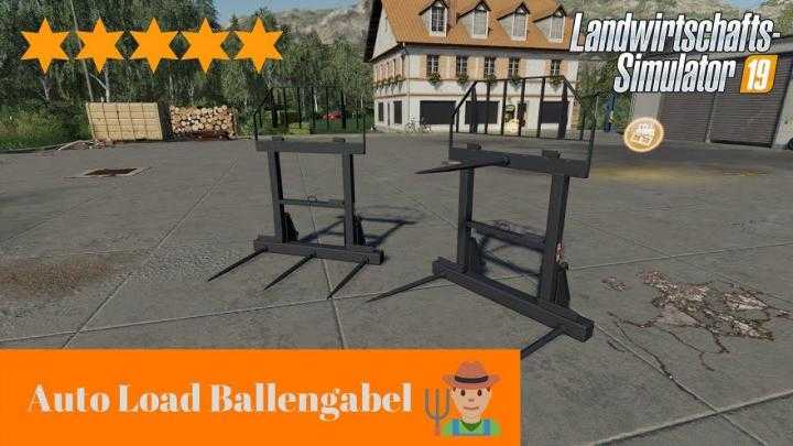 FS19 – Auto Load Ballengabel V2.0.0.1