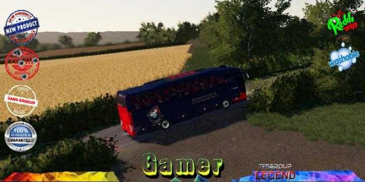 FS19 – Autobus Les Vikings De Caen V1.5