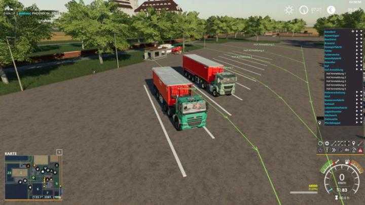 FS19 – Autodrive Courses For Saxonia 2019 V1.2