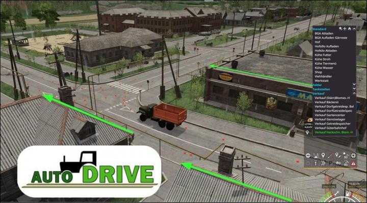 FS19 – Autodrive Courses For The Sosnovka Map V1