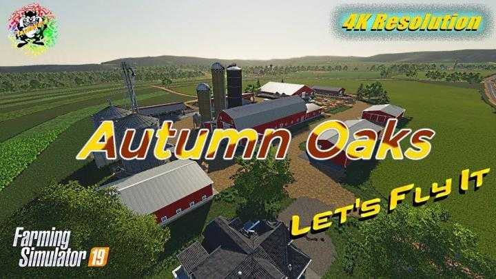 FS19 – Autumn Oaks Cows! Fixed Again Map V2